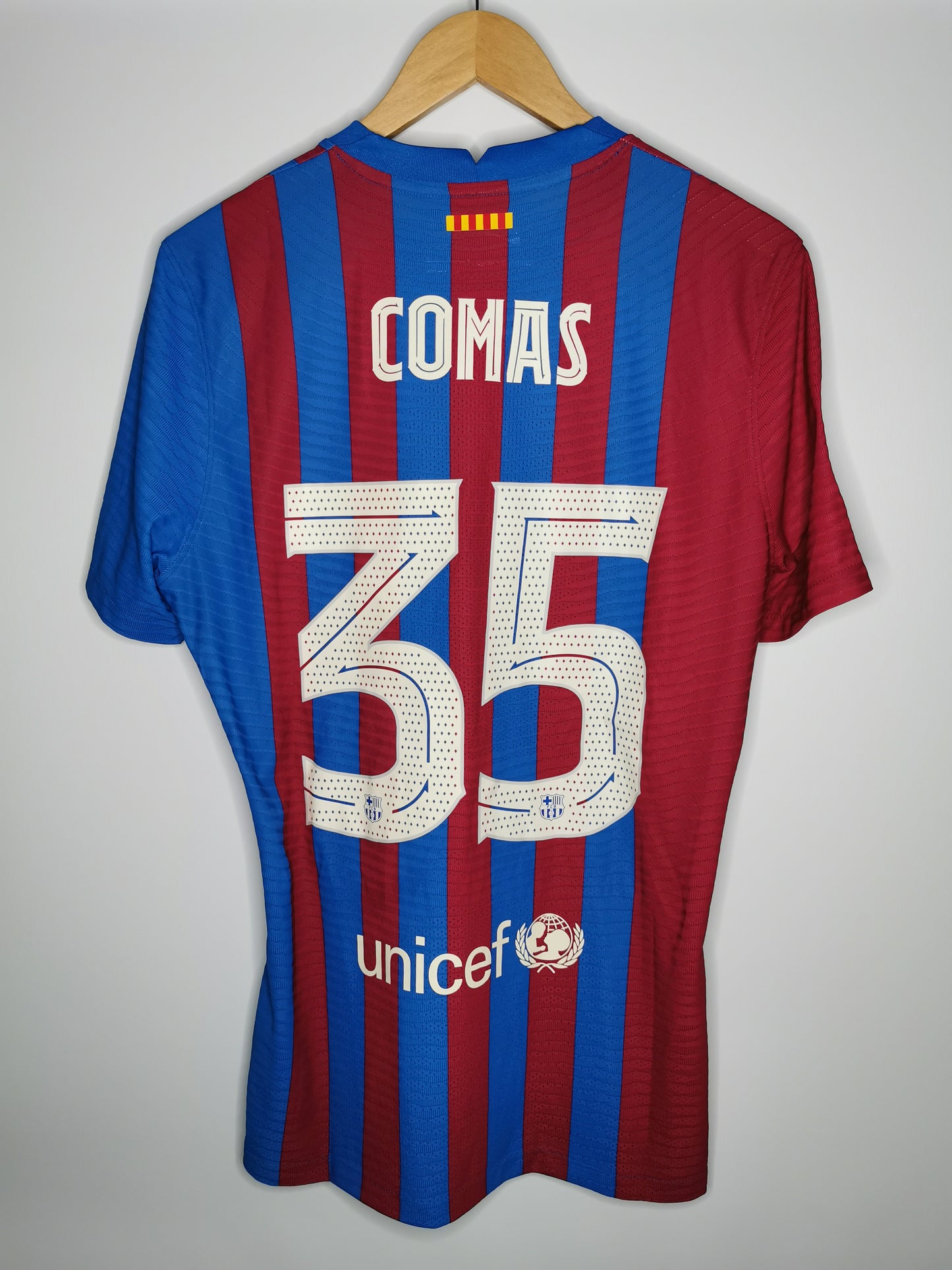 2021 Barcelona Home Match Prepared 'Comas 35', Large