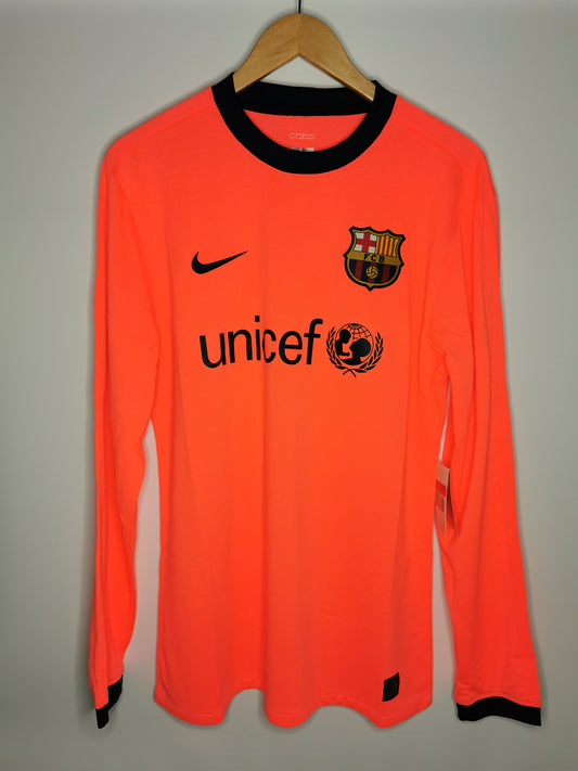 2009 Barcelona Away Kitroom Issue Long Sleeve, Large