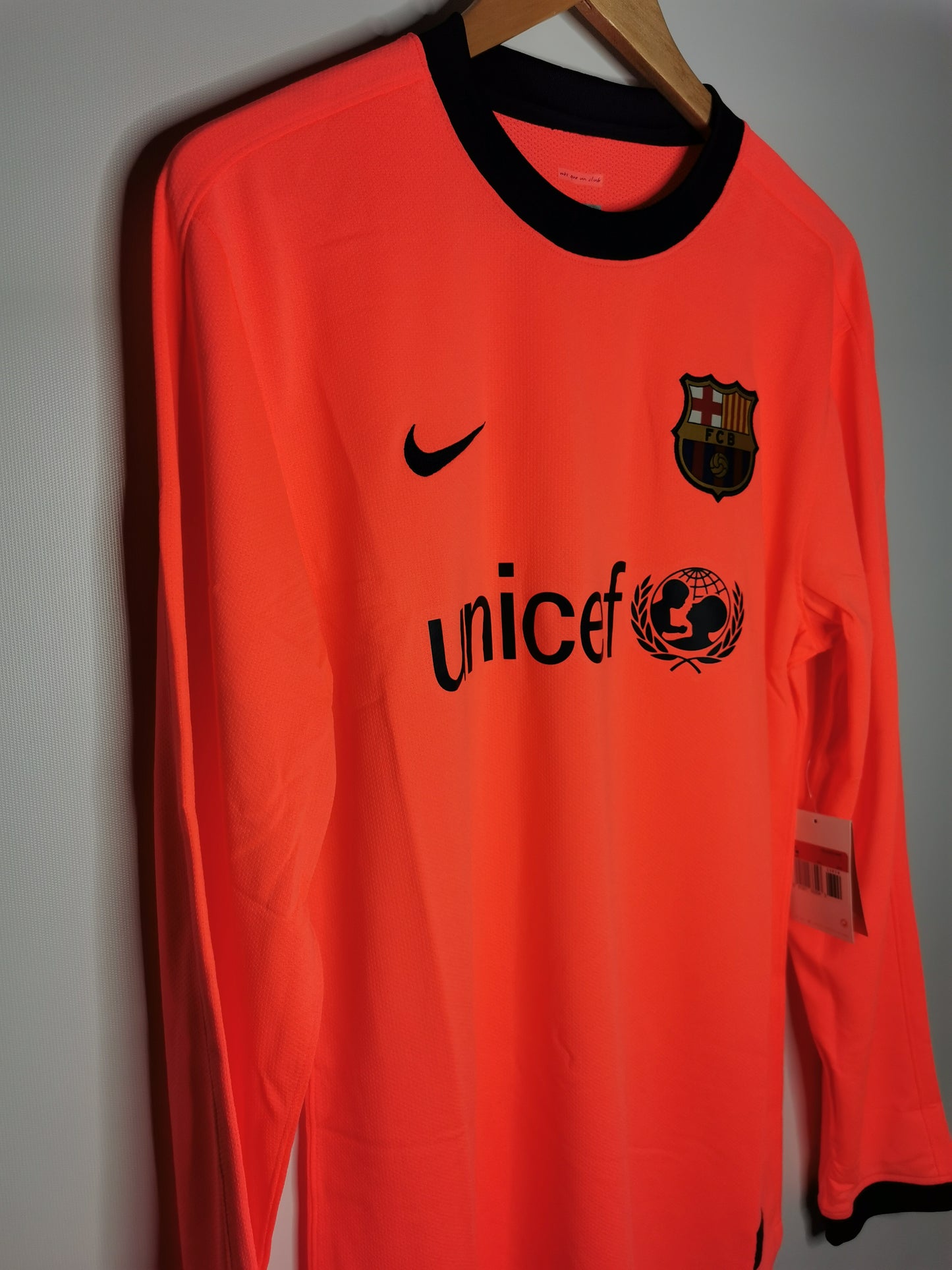 2009 Barcelona Away Kitroom Issue Long Sleeve, Large