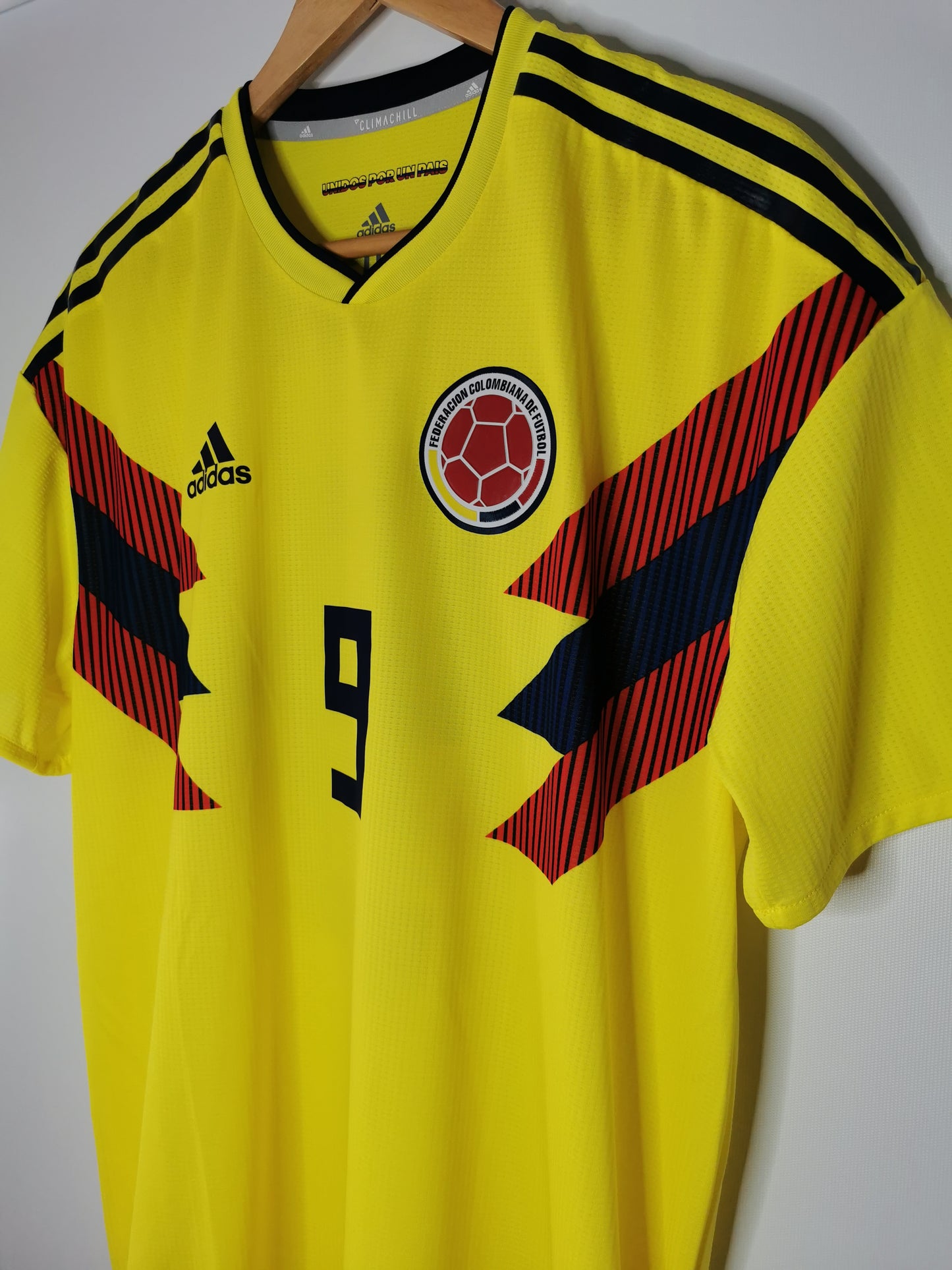 2018 Colombia Home Kitroom Issue 'Falcao 9', X Large (10)