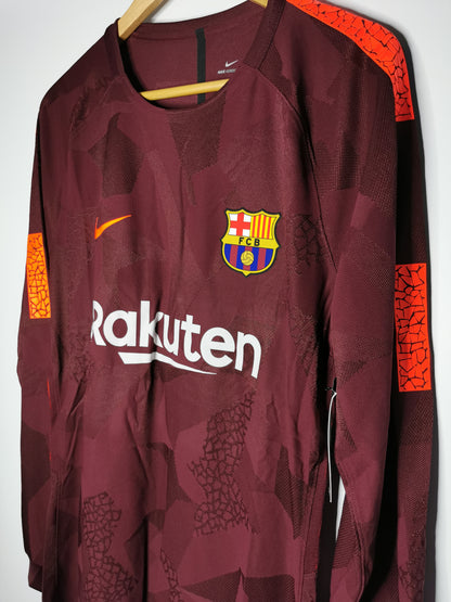 Authentic 2017 Barcelona Third Kitroom Issue Long Sleeve (Image 3)