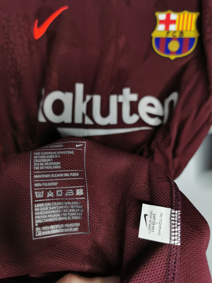 Authentic 2017 Barcelona Third Kitroom Issue Long Sleeve (Image 5)